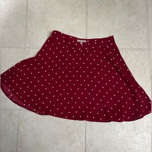 Red Polka Dot Skirt